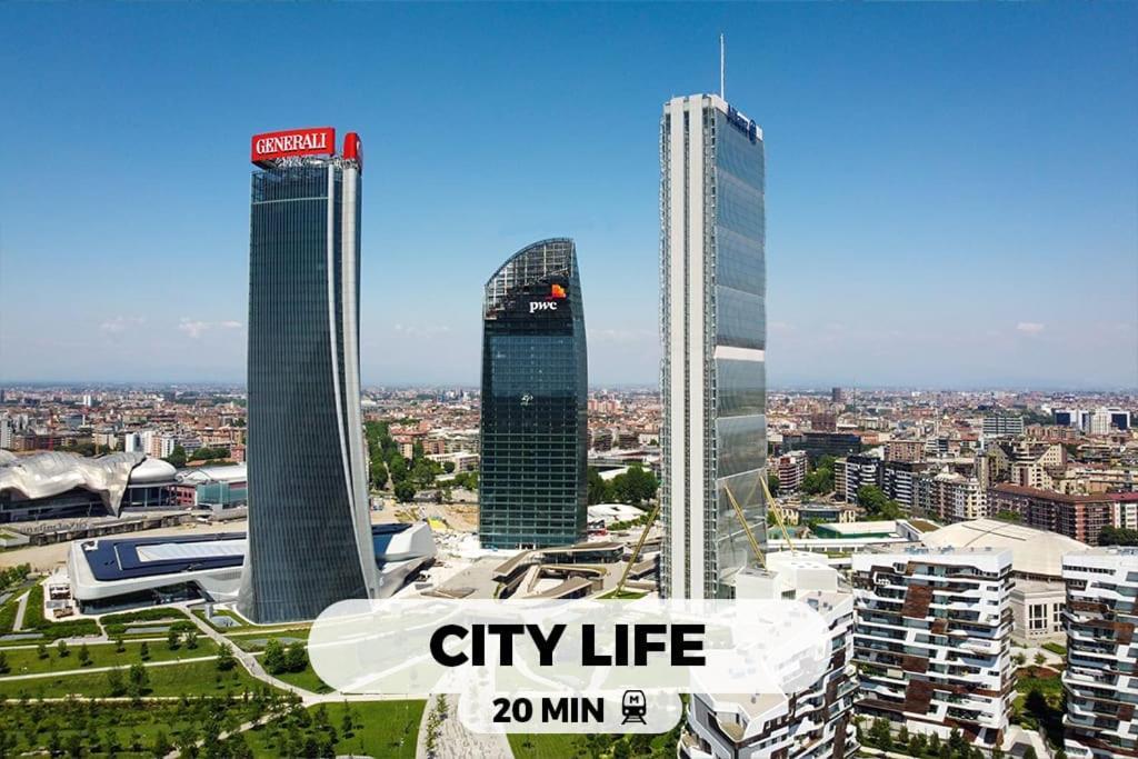 Bright & Modern 2 Min Metro 20Min Niguarda H Appartement Milaan Buitenkant foto